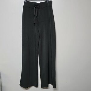 Spanx Women's Air Essentials Size 1X Tall Green Lounge Cozy Soft Wide Leg Trendy